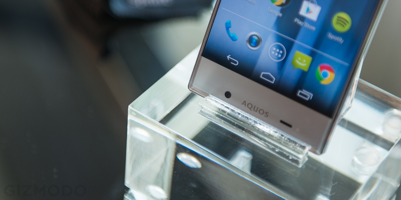 Illustration for article titled Sharp Aquos Crystal Hands On: No Bezel, All Beauty